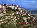 View at Gordes, the most beautiful city of the Provence,France 