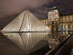 Louvre Pyramid, The Louvre, Paris, France